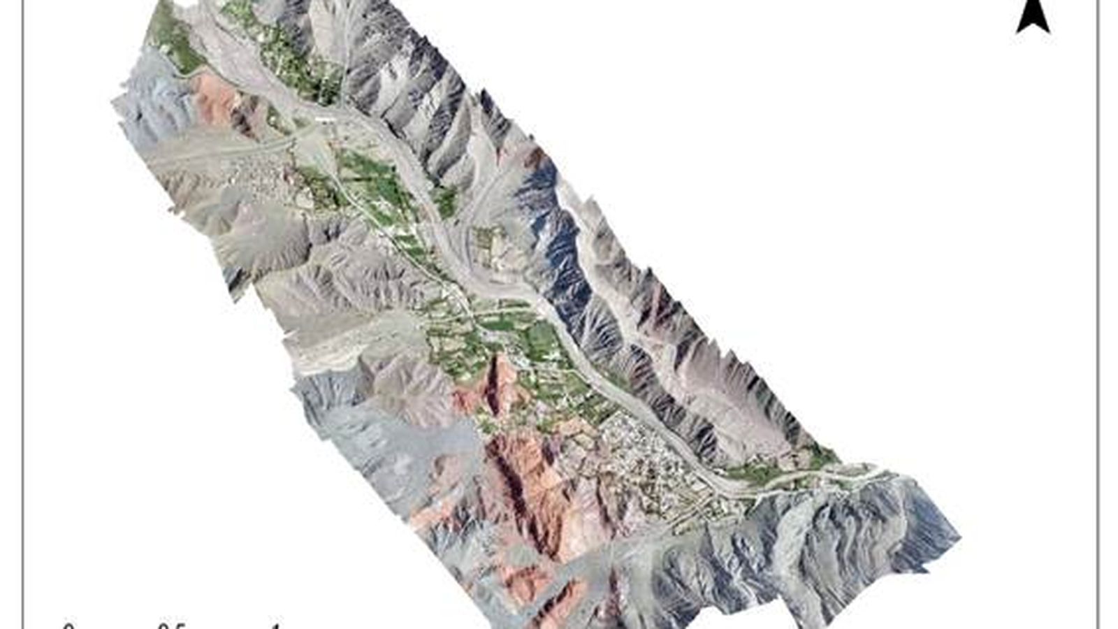 Mosaico ortorrectificado de alta precisión